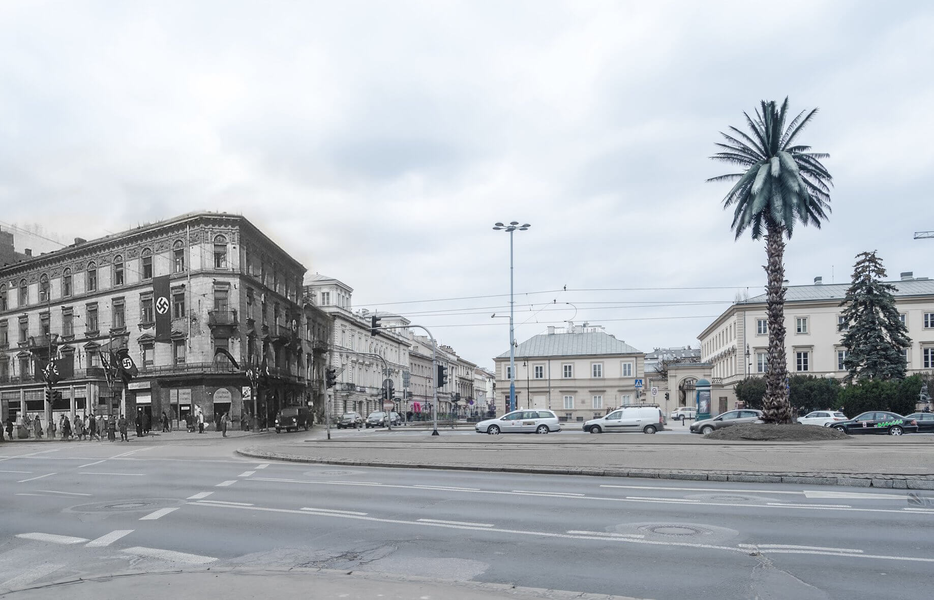 Rondo de Gaulle`a — kiedyś kontra dziś
